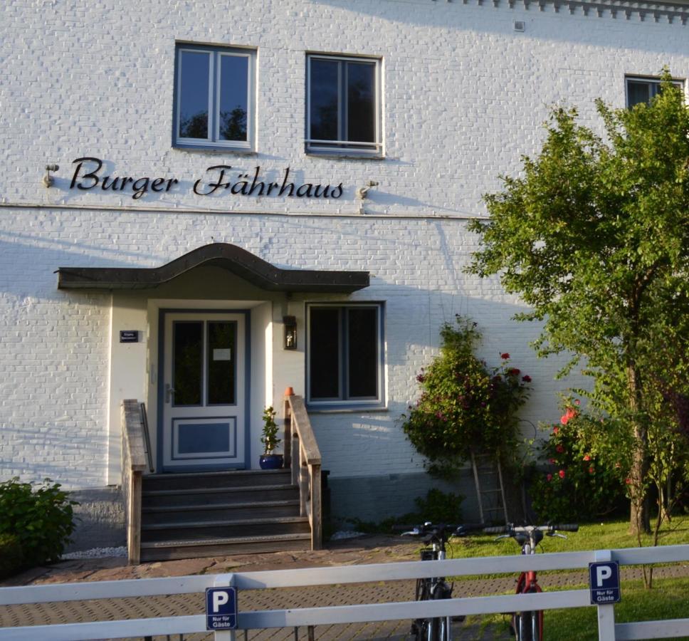 Burger Faehrhaus Bed and Breakfast Burg  Exteriör bild